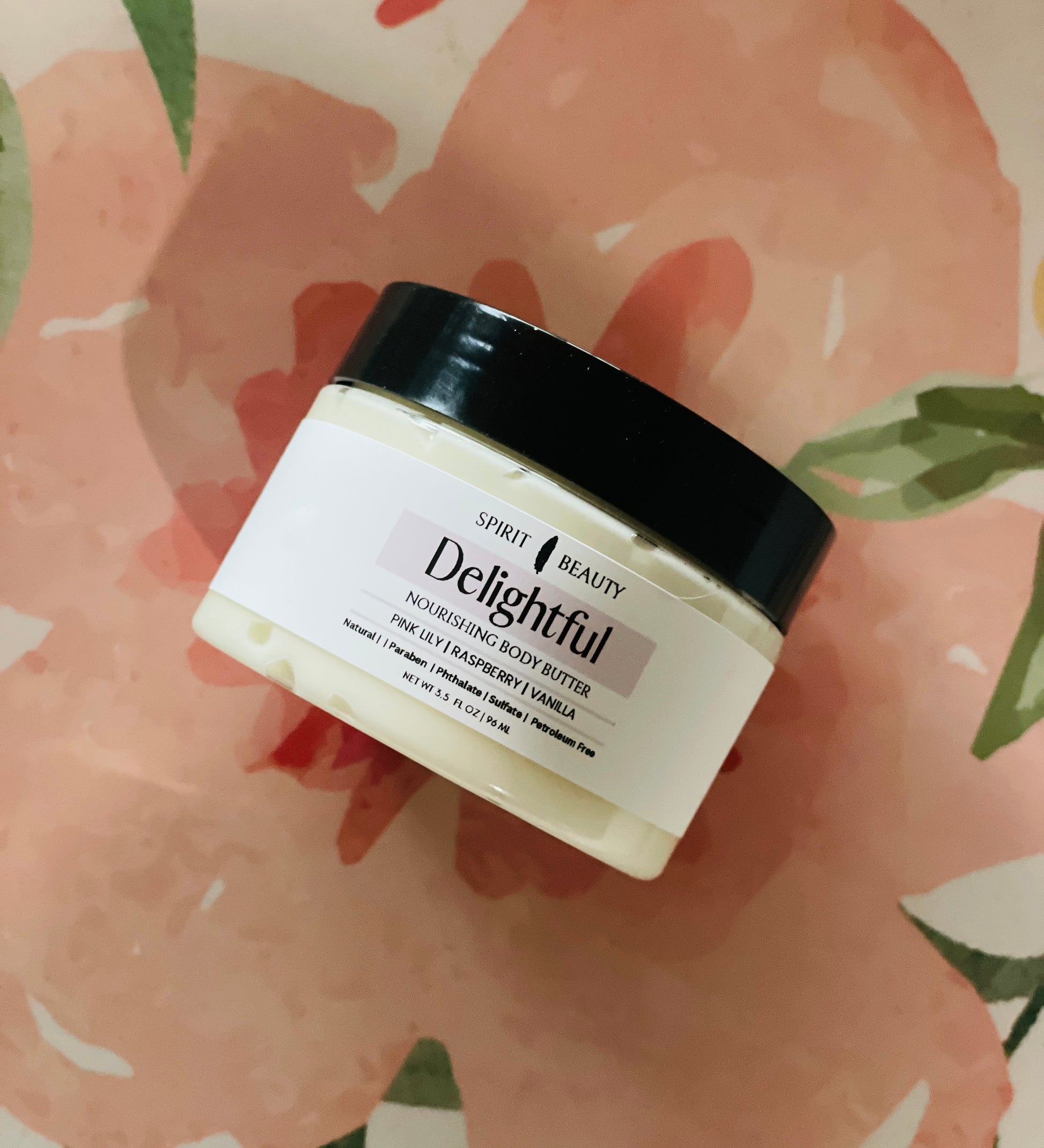 Delightful nourishing body butter