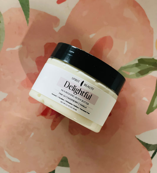 Delightful nourishing body butter